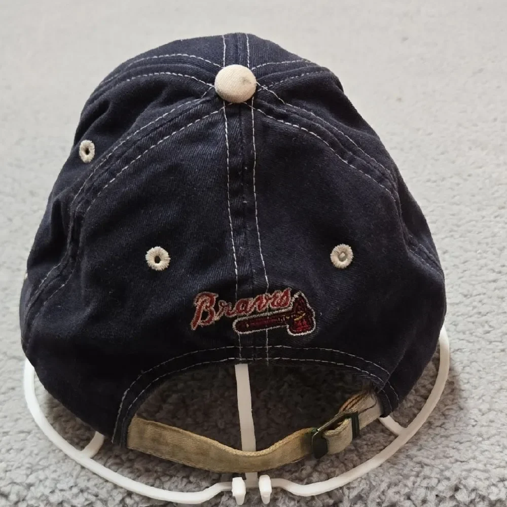 Braves Kids Cap - Navy and White